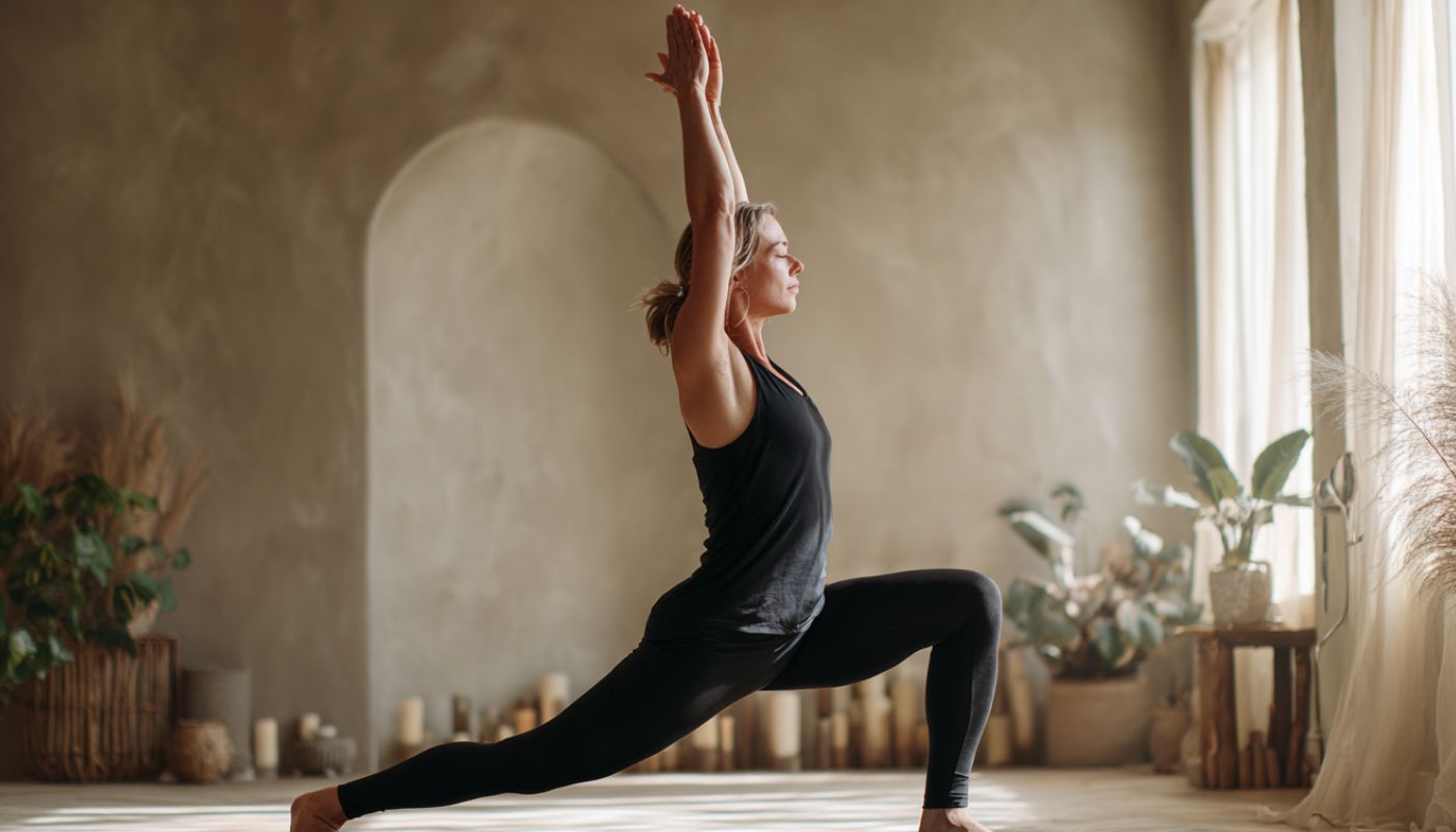 Warrior I (Virabhadrasana I)